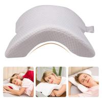 ARISE SHOP-Almohada con arco de espuma viscoelástica 100 %, almohada con arco, almohada de presión de rebote lento, romántica para dormir en pareja, fresca y cómoda, anti nudos de mano - details 2