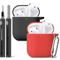 Estuche Protector De Silicona Suave Para Apple AirPod pro 1er/2da Generación Con Kit De Limpieza. Cubierta Para Auriculares. - details 5