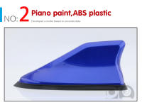 Antena De Coche Universal Impermeable En Forma De Mordaza De Tiburón Aumenta La Señal Piano Pintura Adecuada Para Muchos Modelos De Coches - details 3