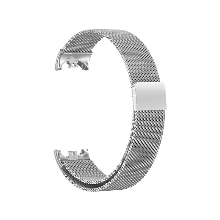 Correa De Metal Para Xiaomi Mi Band 8 9 Pulsera Milanés Sin Tornillos Acero Inoxidable Compatible Con Mi Band 9 8 Accesorios Para Relojes Unisex - 1