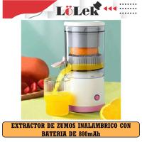 Extractor de Zumos Eléctrico Inalámbrico Lolek con Batería Recargable de 800mah - details 1