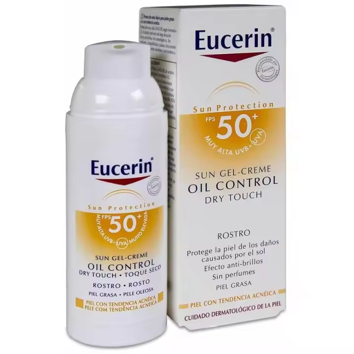 Sun Protection Oil Control Dry Touch Gel-Crema Spf50+ 50 Ml - 1
