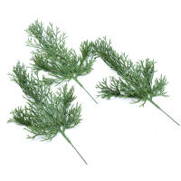5 Piezas De Plantas Artificiales En Vaso Para Decoración De Boda Accesorios De Novia Regalos DIY Caja De Caramelo Navidad Rama De Pino Colgante Material PP - details 1