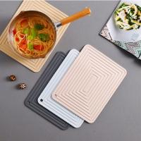 Alfombrilla De Silicona Para Cocina Cuadrada Gruesa Antideslizante Modelo Ondulado Protectora Para Mesas De Cocina Ecológica - details 2
