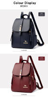 Mochila de mujer de gran capacidad, Modern Y versáthil, informal, simple, estilo retro, tipo Bandolera, para Comercio Exterior - details 26
