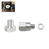 Adaptador De Conector Para Sensor De Presión De Aceite De Motor M12x1.5 a 1/8 NPT Con Washer M16x1.5 a 1/8 NPT Para LS Swap - details 6