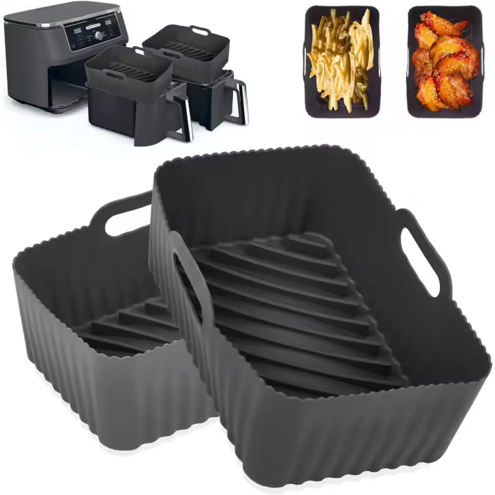 Reinvest De Silicona para Freidora de Aire Foodi AF300UK, AF400UK - Accesorios Doble Zone - 1
