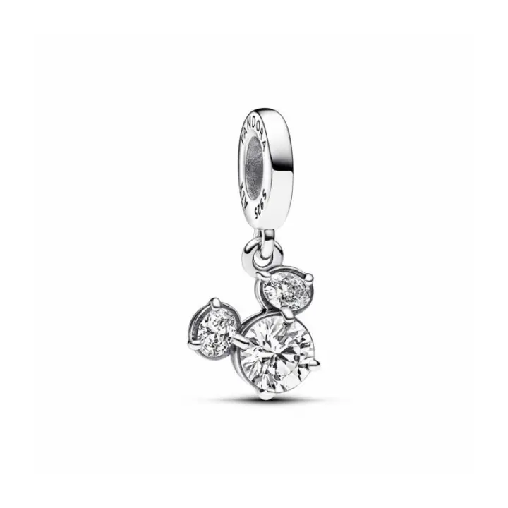 Charm Colgante Silueta Cabeza Brillante de Mickey Mouse - 793031C01 - 1