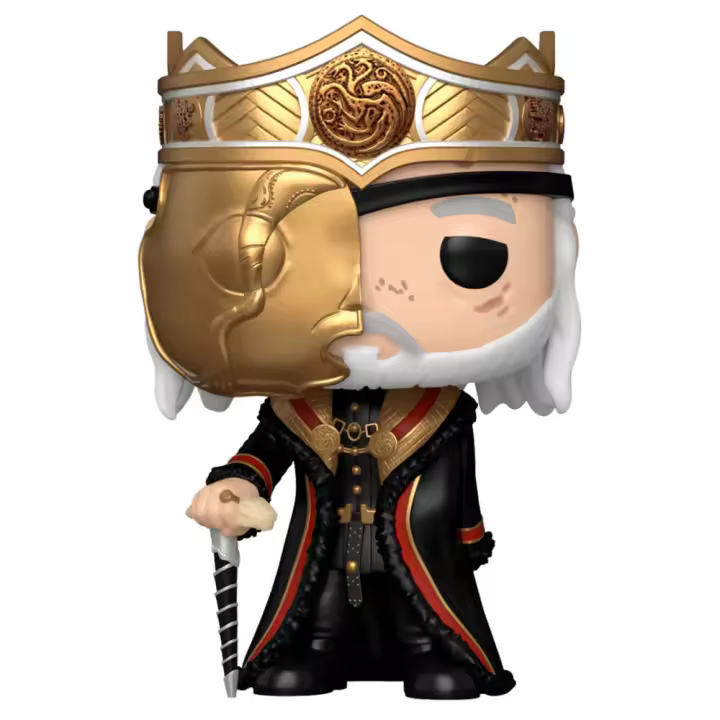 Figura Pop House Of The Dragon Viserys Targaryen-Figura de Vinilo Coleccionable - Idea de Regalo- Mercancia Oficial - Juguetes para Niños y Adultos - Movies Fans - Muñeco para Coleccionistas y Exposición - 1