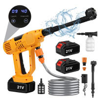 65Bar Inalámbrico Alta Presión Lavacoches 20000mAh 6IN1 Limpieza Jardín Lavado Pistola Pulverizadora Recargable para Makita 18V Batería - details 0