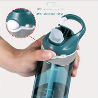 Botella Deportiva De 750ml Con Tapa De Agua Y Conveniente Taza BPA-Free Y Segura Para La Hidratación En El Vía Crucis Ideal Para Camping Y Senderismo - details 3