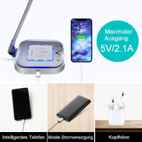 Lámpara Escritorio LED, Flexo de Escritorio (Cuidado Ocular, Puerto USB, 5 Modos,10 Niveles de Brillo,Temporizador de 30/60min, Función de Memoria) - details 11