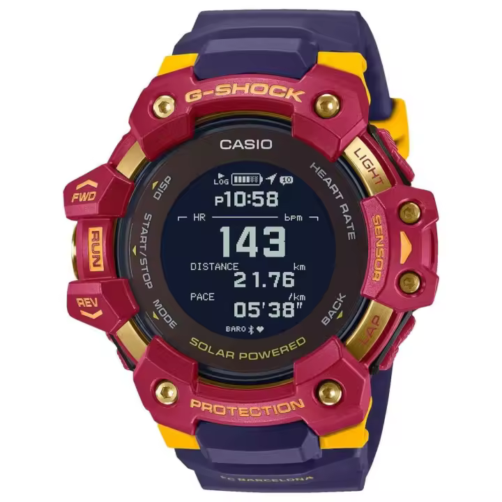 Reloj Casio G-Shock GBD-H1000BAR-4ER FC Barcelona Sport Azul - 1