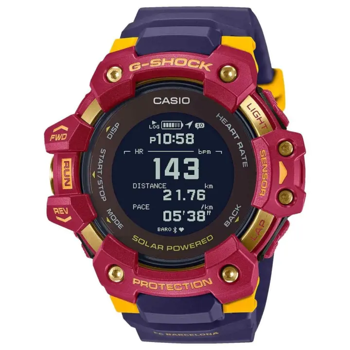 Reloj Casio G-Shock GBD-H1000BAR-4ER FC Barcelona Sport Azul - 1
