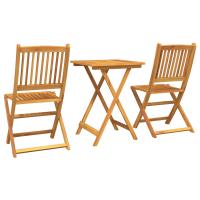 Conjunto de Bistro de Jardín de 3 Piezas vidaXL de Madera Sólida de Acacia - details 2