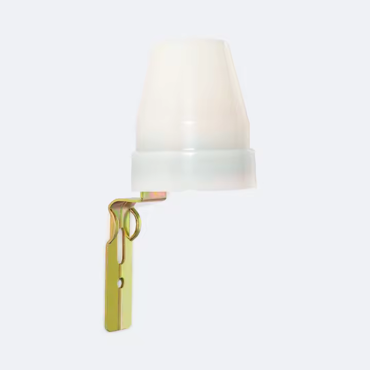 Ledkia Sensor Crepuscular Superficie 10A IP44 Blanco - 1