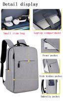 Mochila ligera para ordenador portátil de negocios para hombre y mujer, morral de viaje para estudiantes, 13, 14 y 15 pulgadas - details 3