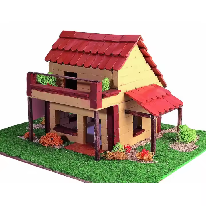 Keranova 30323, Kit de construcción de cerámica "Chalet 3" - 1