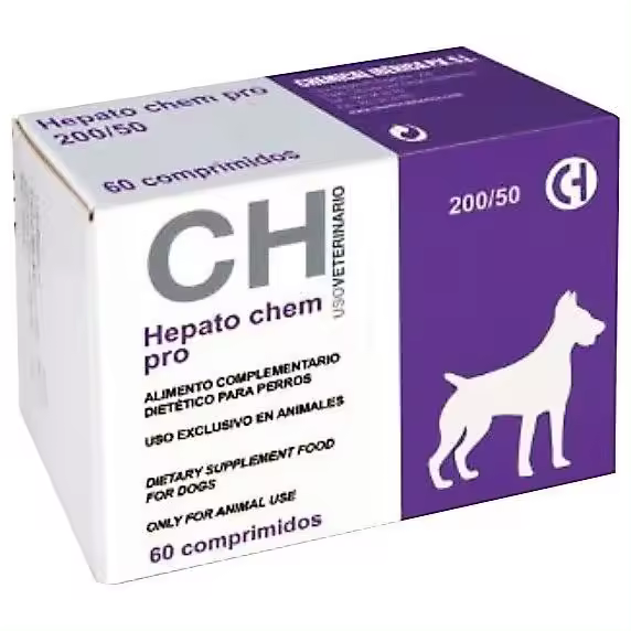 Chemical Hepato Chem Pro 200/50 60 Comprimidos - 1