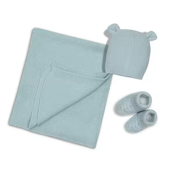 Set 3 piezas toca gorra peucos Interbaby - 1