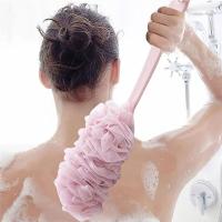 Cepillo De Ducha Exfoliante Lujo Con Mango Largo Masaje Relajante Para Hacerse Un Peliculón Contigo Mismo Accesorio De Baño AOSITUOMA - details 0