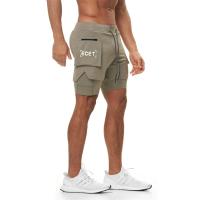 Shorts Deportivos Para Hombre 2 En 1 Running Bottoms De Playa Fitness Entrenamiento Verano Shorts De Correr - details 13