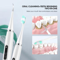 Set De Limpieza Dental Eléctrica Con Escáner Dental Y Aireador Portátil Limpiador De Dientes Eliminador De Tartar Y Placa Para Adultos - details 2