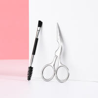 Juego De 2-17 Piezas Afeitadora De Cejas Cepillo Afeitadora De Cejas Tijeras Y Pinzas Herramientas De Maquillaje De Acero Inoxidable - details 0