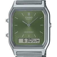 Reloj Casio VINTAGE EDGY AQ-230A-3A unisex dial analógico y digital - details 0