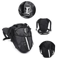 Bolsa De Cintura Para Hombre Norbinus De Nylon Bolsa De Pierna Para Motociclista Bum Bag Estilo Casual Unisex Color Sólido - details 6