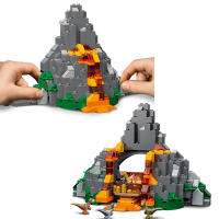 Serie Dinosaurio Mundial T-Rex Vs Mecha Dinosaurio Pequeño Velociraptor Gran Fuga Juguetes Para Niños Regalos De Navidad Bloques De Construcción Pequeños Compatible Con Lego Material ABS - details 4