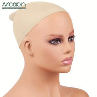 Aircabin Gorro De Pelo Stretchy Nylon 2/6/10/20/50 Piezas Color Nude Gorro De Stocking Para Pelo Beige Gorro De Piel (2 Piezas Color Flesh) - details 8