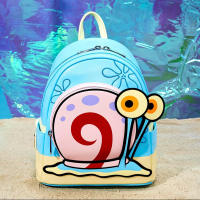 Mochila Spongebob Original De Loungefly Para Niños Y Mujeres Bolsa De Snail Para Escuela Elementaria Mochila Casual Regalo Para Niños - details 3