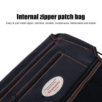 Bolsa De Almacenamiento Para Moto RZAHUAHU Organizador De Asiento Bajo Accesorios De Modificación De Motocicleta Material De Cuero Poliéster Tamaño S L Color Negro - details 7