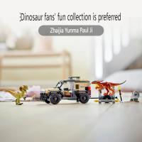 Bloques De Construcción De Dinosaurio Microraptor Y Spinosaurus Para Niños 303 Piezas Camión De Transporte De Mundo Prehistórico Juguete Educativo Regalo Para Niños - details 4