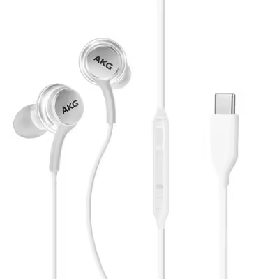 Auriculares USB-C Samsung AKG Blancos - 1