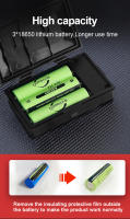 Linterna Frontal LED Recargable 18650 Potencia Máxima 1000000LM Para Pesca Y Camping Luz De Trabajo Profesional Impermeable Con Tres Modos De Iluminación - details 7