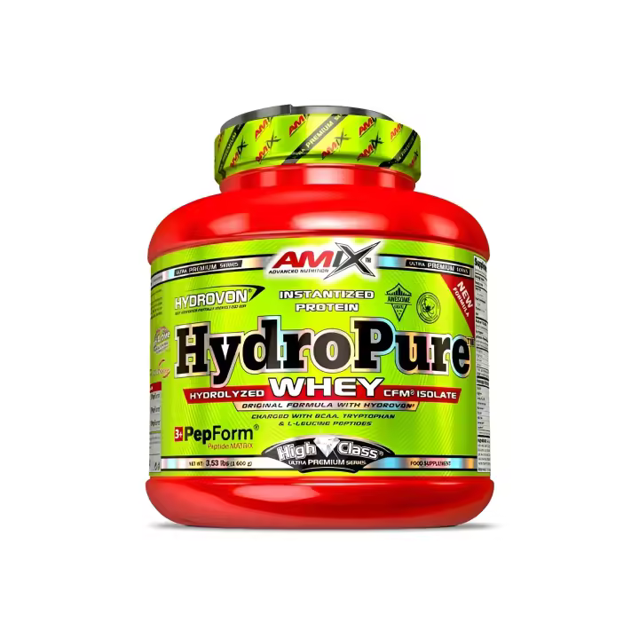 HydroPure Whey CFM 1.6 kg  Proteína Aislada Hidrolizada de Suero de Alta Pureza con Tecnología CFM  AMIX™ - 1