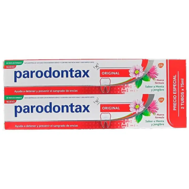 Paradontax Herbal Original Pack Pasta Dentrífica 2X75Ml - 1