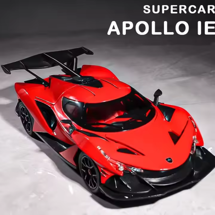 Coche De Deportes De Acción Intensa Emozione Apollo IE a Escala 1:24 Con Sonido Y Luz Juguete De Carreras Para Niños Material Metálico Sin Batería - 1