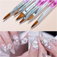 Juego De Pinceles Para Acrylic Nails Arte De Uñas Decoración Dibujando Herramientas De Manicura Diseño De Uñas Accesorios De Maquillaje - details 7