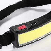 Linterna Frontal LED COB Recargable Tipo-C Con Batería Integrada Impermeable Para Pesca Y Camping Torcha Potente Para Exteriores - details 4