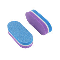 Lote De 50 Mini Esponja De Uñas De Color 100/180 Buffer De Uñas Doble Cara Eliminador De Cutículas Manicura Y Pedicura - details 4