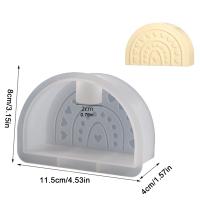 Molde De Silicona 3D Arco Iris Para Velas Y Artesanía Decoración De Nube Arco Iris DIY Aromaterapia Plástico Colorido - details 9
