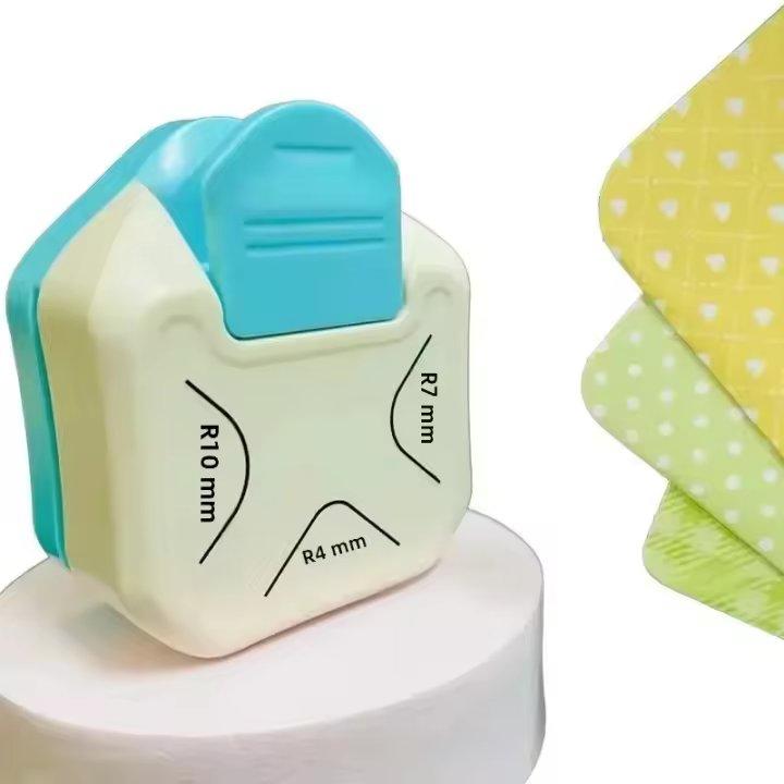 Cortador De Esquinas Tríptico Embossador Y Cortador Redondo Para Tarjetas De Fotos Y Negocios Máquina De Corte Die-Cut - 1