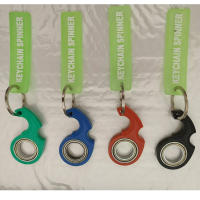 Llavero De Juguete Antiánimo Exquisito Con Giradiscos Para Dedo Llavero Rotativo De Moda Para Parejas Regalos De Descompresión - details 2