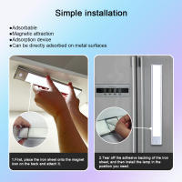 Luces De Armario Con Sensor De Movimiento LED Sin Cable USB Ultra Delgadas Para Iluminación Nocturna En Cocina Y Armario - details 9