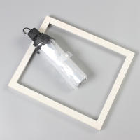 Paraguas plegable a prueba de viento para hombres y mujeres, apertura y cierre automático, compacto y resistente, paraguas plegable transparente, paraguas transparente de tres pliegues totalmente automático - details 1