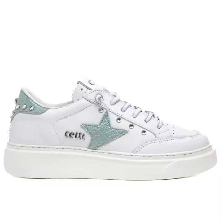 Cetti mujer zapatillas C-1320 SRA nature blanco - 1