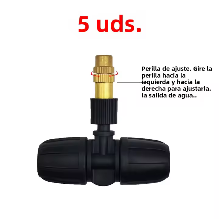 Sistema De Riego Automático Para El Hogar Con Rojellador Atomizador De Agua Para Plantas Reducción De Polvo Jardinería Con Timer - 1